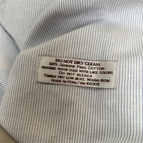 Peter Millar Pants Beige Chinos Flat Front Pima Cotton Ankle 38x32 - Picture 3 of 7